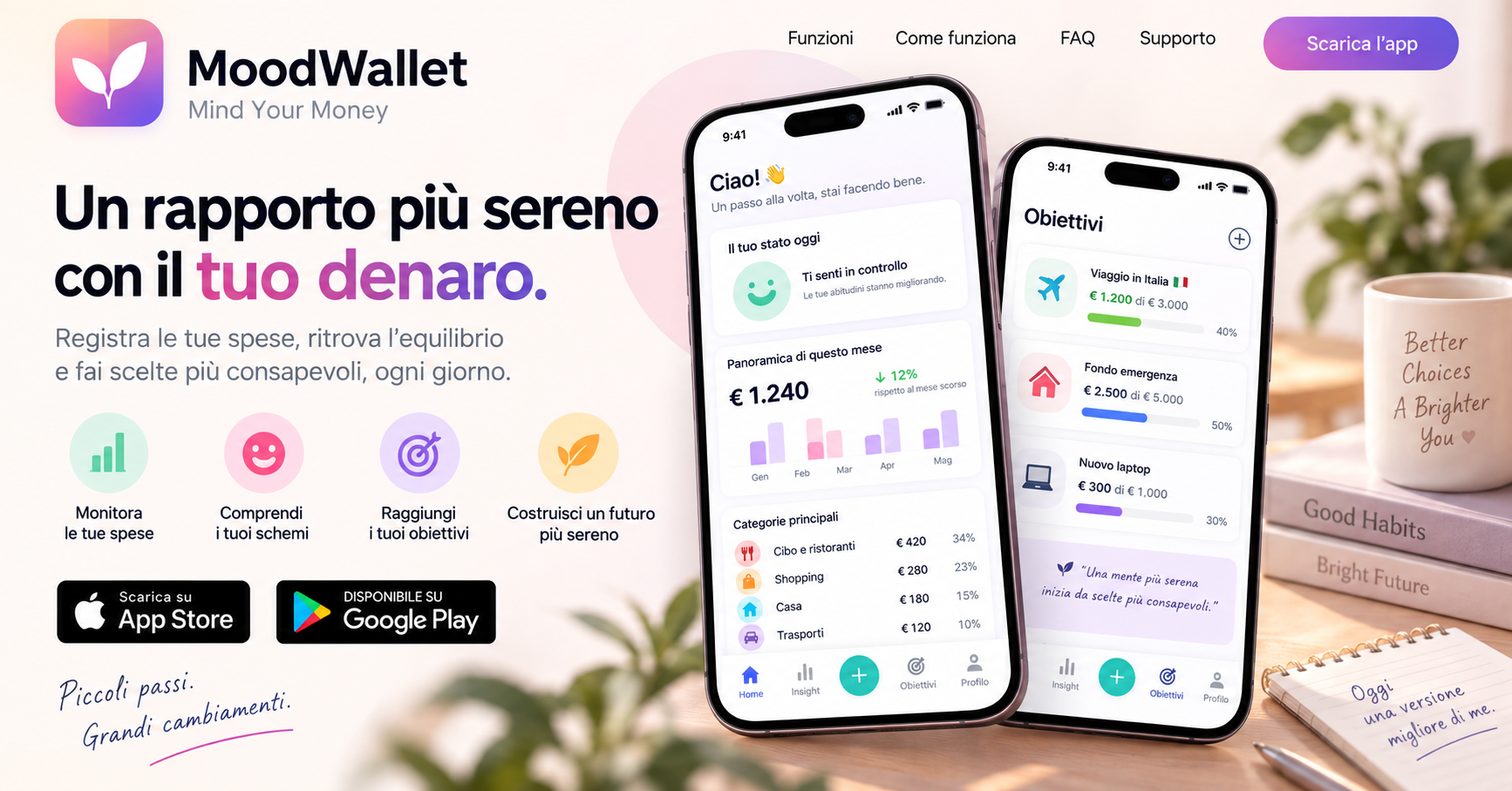 MoodWallet — gestione delle spese